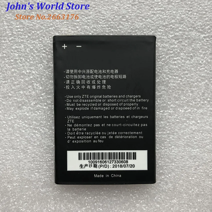 Высокое качество Li3814T43P3h634445 1400 мАч Оригинальный аккумулятор для телефона ZTE Blade A112