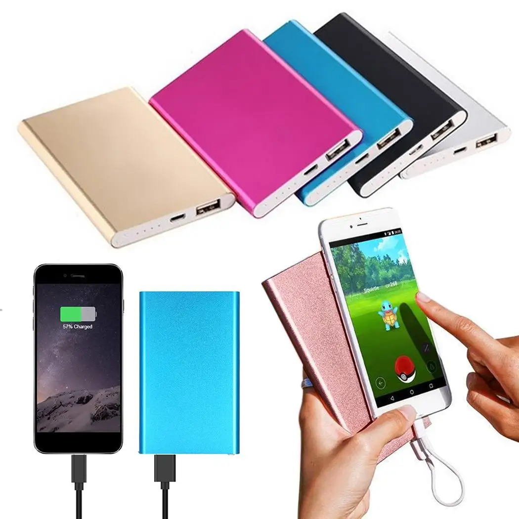 12000 mAh power Bank ультратонкий портативный мобильный телефон зарядное устройство