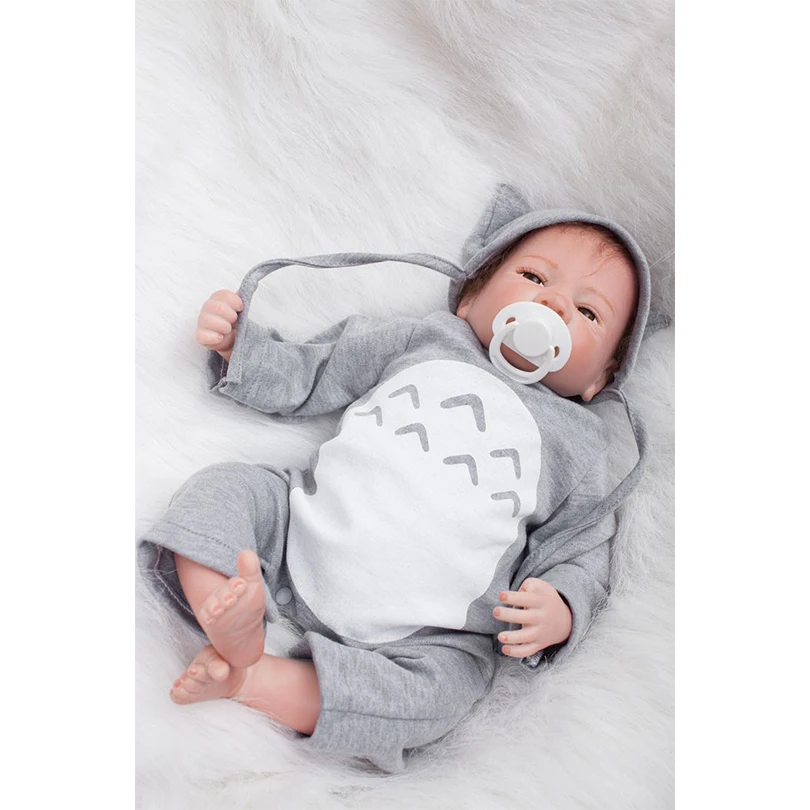 Кукла реборн силиконовая Мягкая 50 см 20 дюймов|reborn girl|silicone rebornsilicone reborn boy |