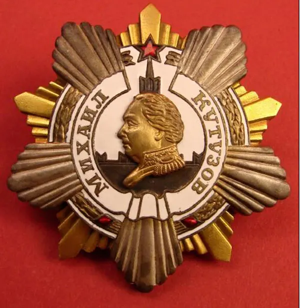 50*50 мм CCCP Значок СССР Кутузов первый уровень медаль металлическая брошь Винтажная классика Коммунистическая Вторая мировая война брошь