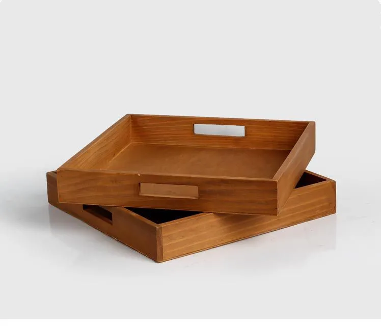 1 шт. деревянный поднос для еды сервировочный Макияж хранения фруктов тарелка