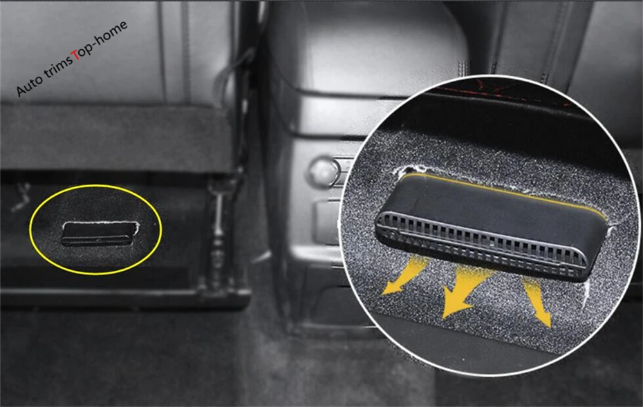 Крышка вентиляционного отверстия Yimaautotrims для сидения под теплым полом подходит