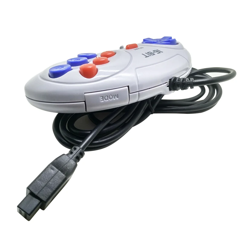 2 шт. игровой контроллер для SEGA Genesis 16 бит ручка геймпад MD аксессуары игры