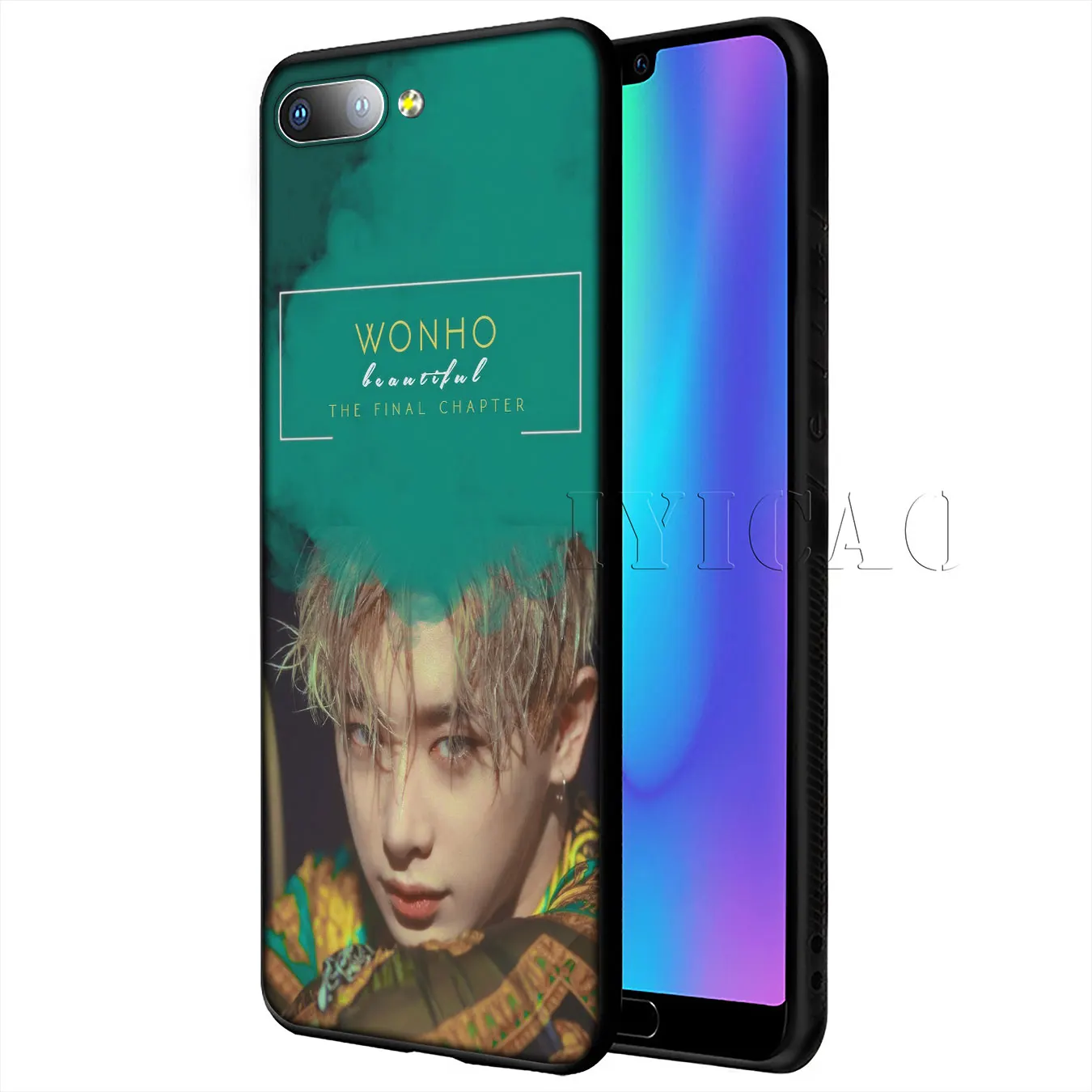 IYICAO Monsta X KPOP Boy Group Лучший Мягкий силиконовый чехол для Huawei Y9 Y7 Y6 Prime 2019 Honor 20 8C 8X 8 9 9X 10