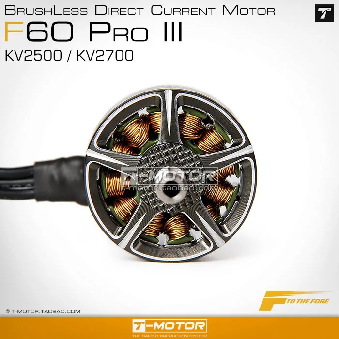 Новое поступление T motor Tmotor F60 PRO III 2207 1750/2500/2700kv бесщеточный Электрический мотор