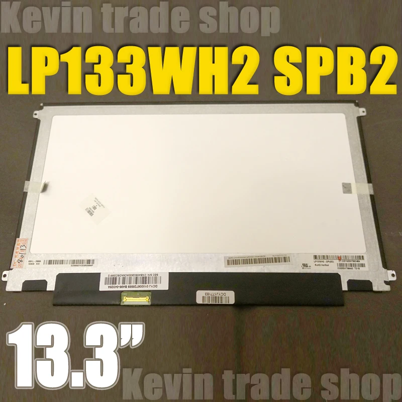 Оригинальный LP133WH2 SP B2 ноутбук ЖК-дисплей светодиодный Экран Панель Дисплей для