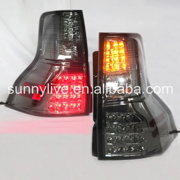 

Full led rear light FOR FJ Cruiser FJ150 Prado 2700 LED Tail Lights Smoke Black Color 2009 -12 SN V3 Style