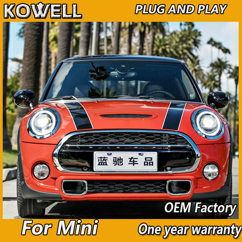 KOWELL автомобильный Стайлинг для мини F55 F56 cooper светодиодный головной светильник s