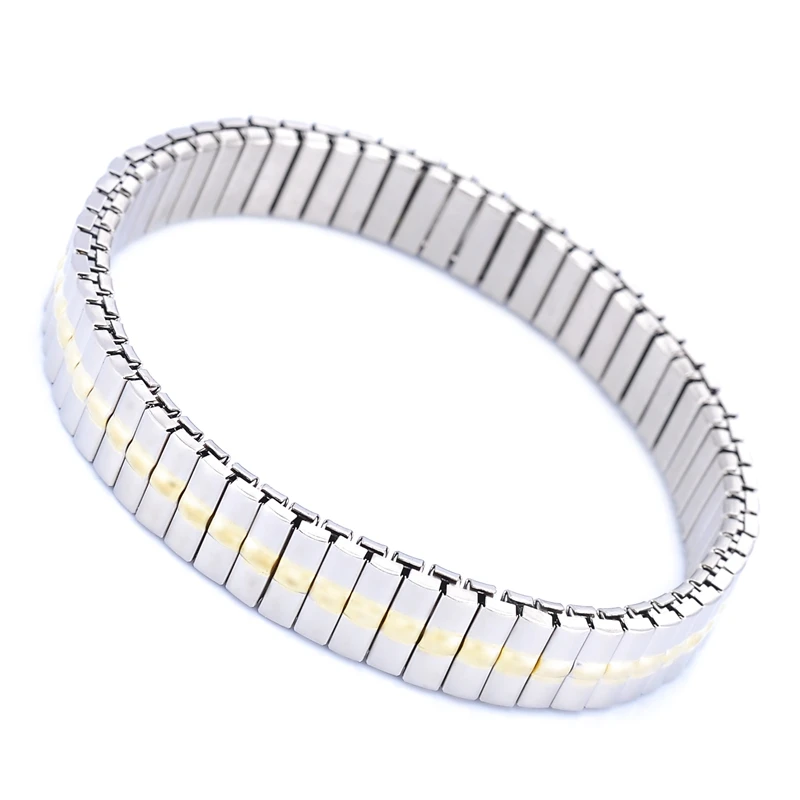 LASPERAL 1 шт нержавеющая сталь с германиевым камнем регулируемые браслеты и для