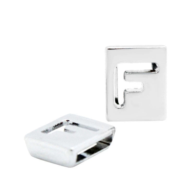 Полые слайдовые буквы диаметром 8 мм могут выбрать все (20 шт./лот) подходят для DIY