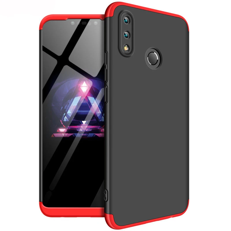 P Smart + Plus степень ударопрочный чехол для Huawei Nova 3i телефона 3 в 1 Жесткий ПК Полный