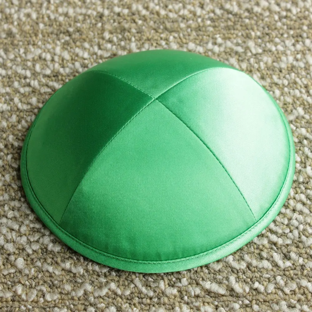 Сатин kippot еврейский Yarmulke Kippah Kippot Череп шапки 19 см | Аксессуары для одежды