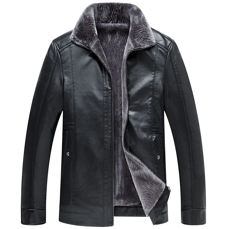 Мужские кожаные модные лацканы metropolis|Куртки из искуственной кожи| |