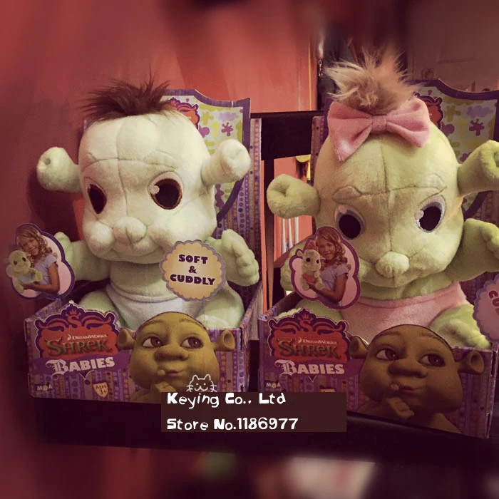 Новое поступление оригинальная милая плюшевая игрушка Shrek Baby кукла на день