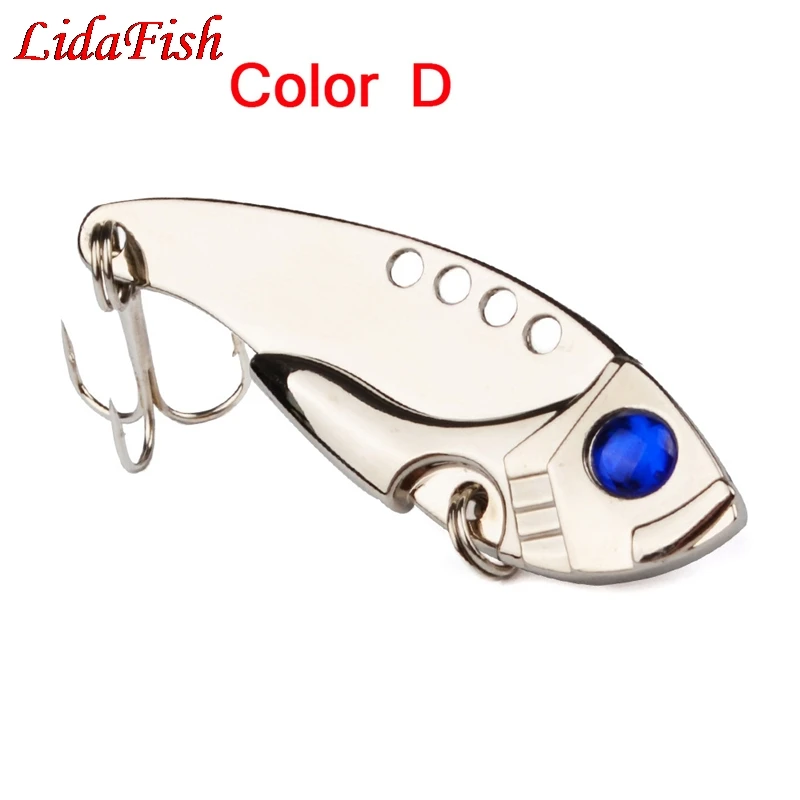 Металлическая рыболовная приманка Lure1 5 шт. 11 г с блестками блесна для рыбы