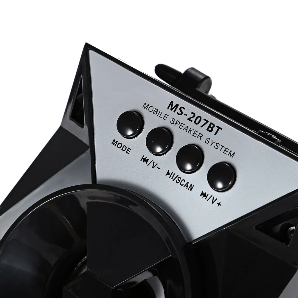 MS 207BT портативный высокой мощности выход мультимедиа FM беспроводной Bluetooth