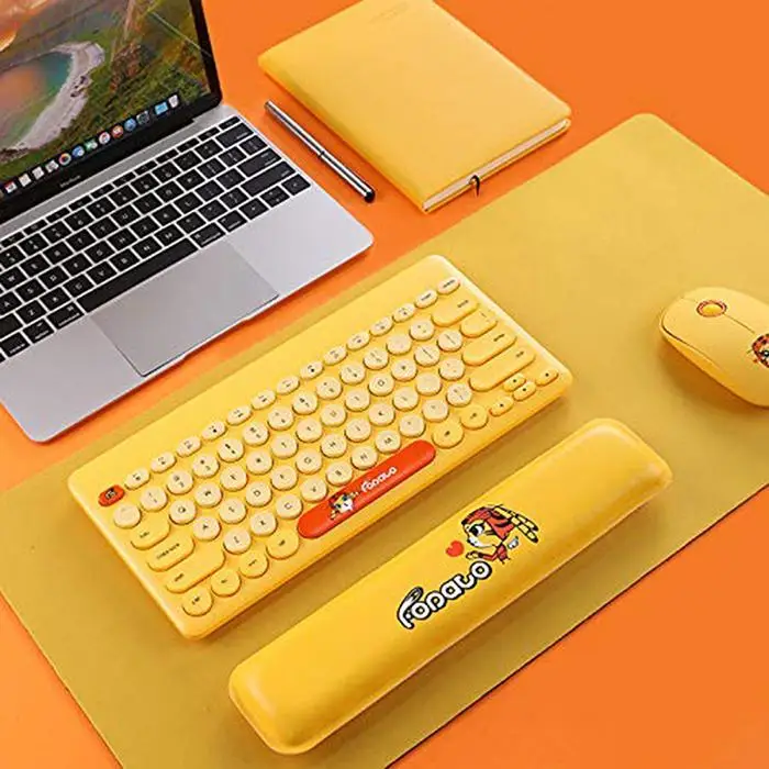 Беспроводная клавиатура USB Коврик для мыши стильный дизайн с отличительным