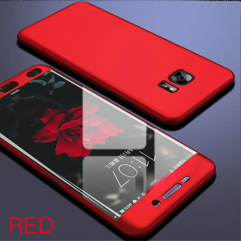 RD 360 Полный чехол Защитный чехол для телефона для Meizu Pro 7 M3 M5 M6 Note M6S M2E тонкий матовый жесткий корпус из поликарбоната для Oneplus 5 5T Funda Coque - Цвет: RD