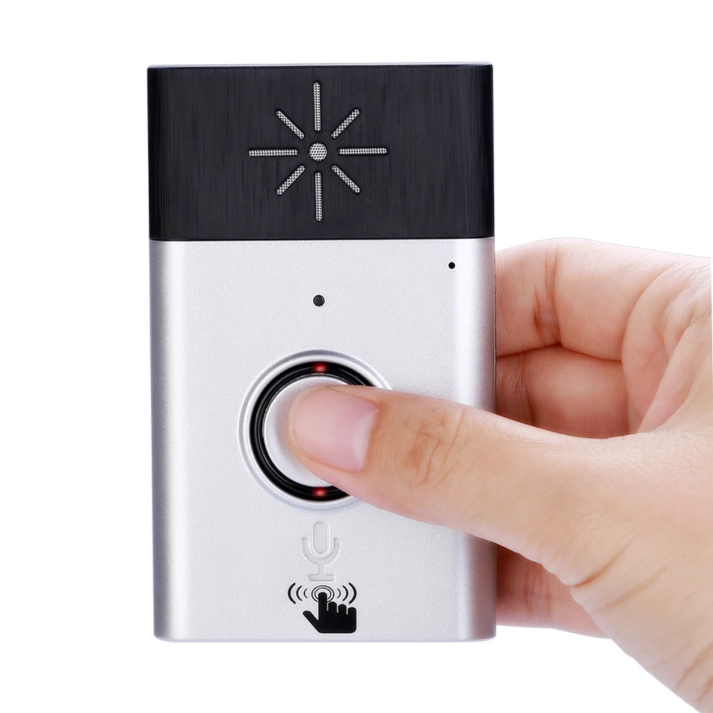 Вызова посетителя Системы аудио дверной телефон-1 шт. набор серебристого цвета