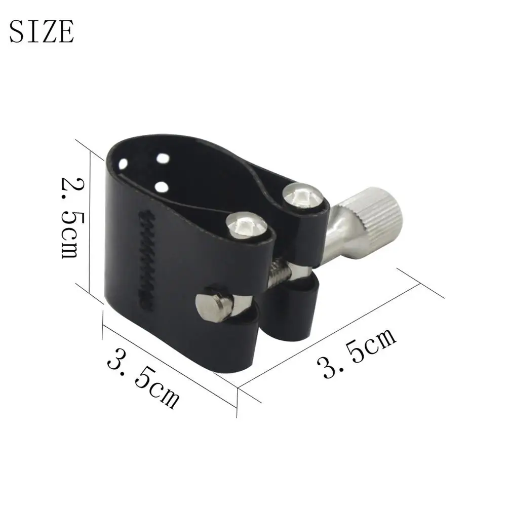 Высокое качество сопрано саксофон Саксофон зажим для мундштук Ligature крепеж