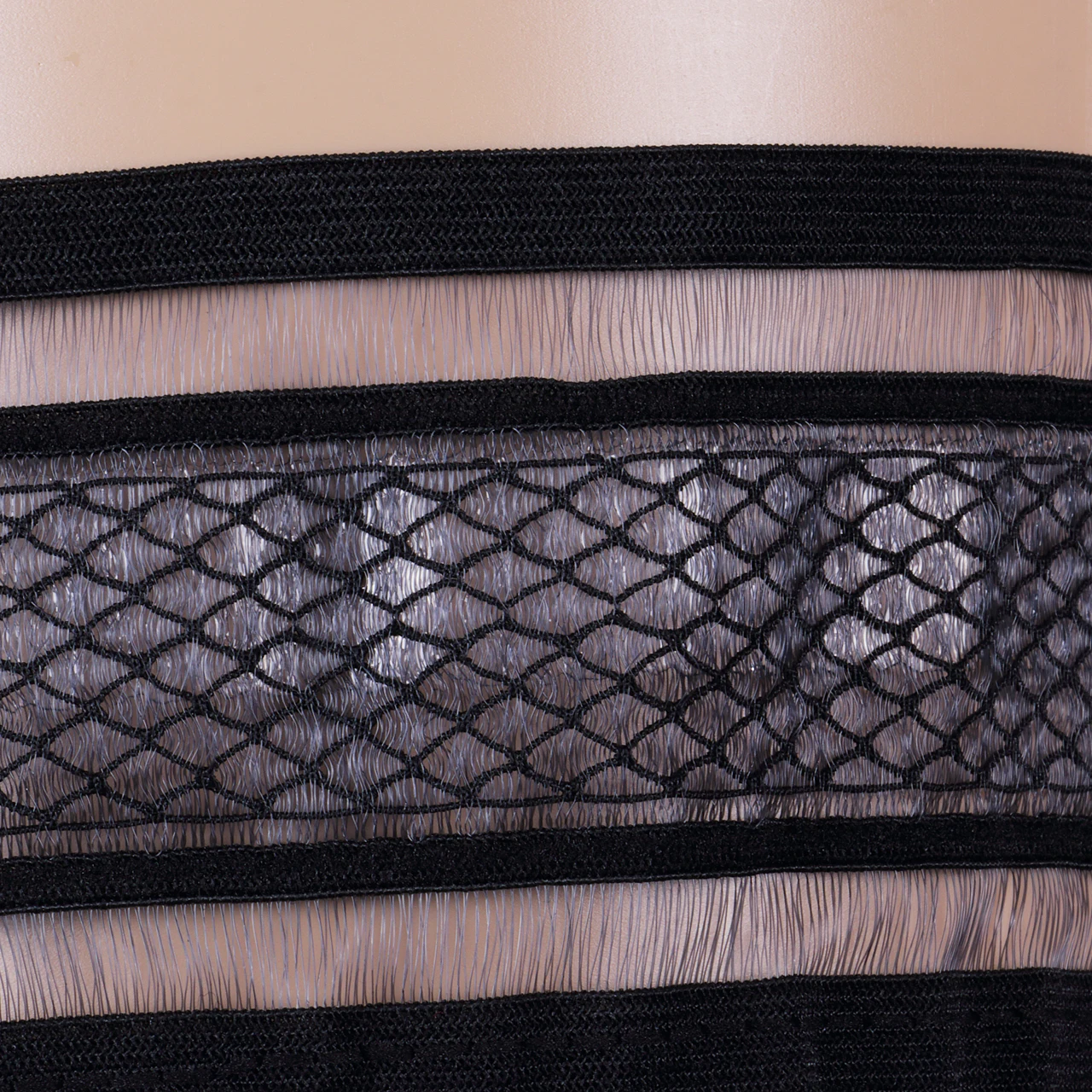 1 шт. Модные женские сексуальные кружевные высокие колготки черные аксессуары