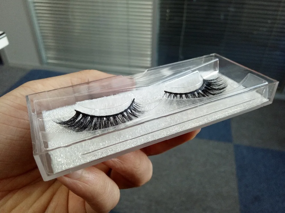 

20 Pairs Handmade Black Volume False Eyelashes Makeup strip EyeLashes Extention high quality free shippin g
