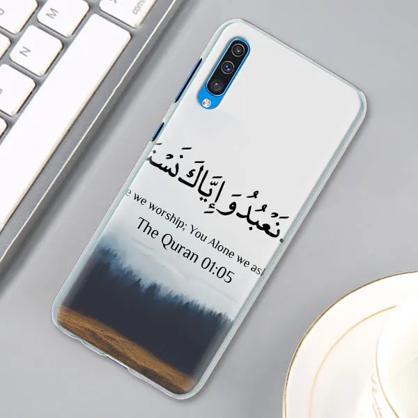 03 Коран с исламскими цитатами чехол для samsung Galaxy A30 A40 A50 A70 A6 A8 плюс A7 A9 M30 Футляр для телефона - Цвет: 03