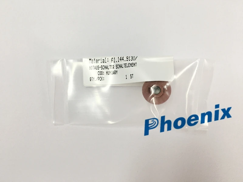 Феникс оригинальный и новый A1.144.9130 Heidelberg аварийный стоп переключатель Schaltelement |