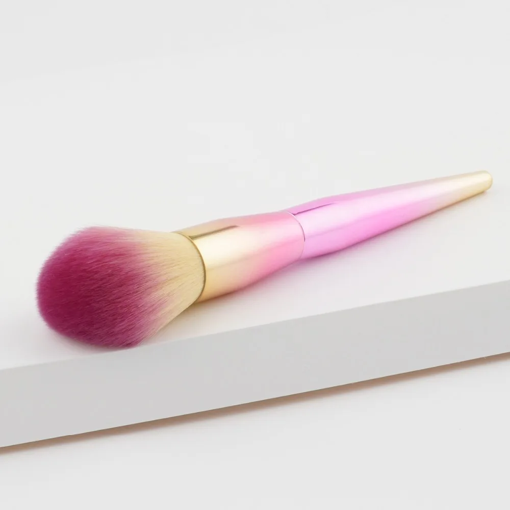 1Pcs Large Face Blush Powder Brushes Makeup Cosmetics Beauty Tools Kabuki Foundation Contour Make up Free Ship | Красота и здоровье