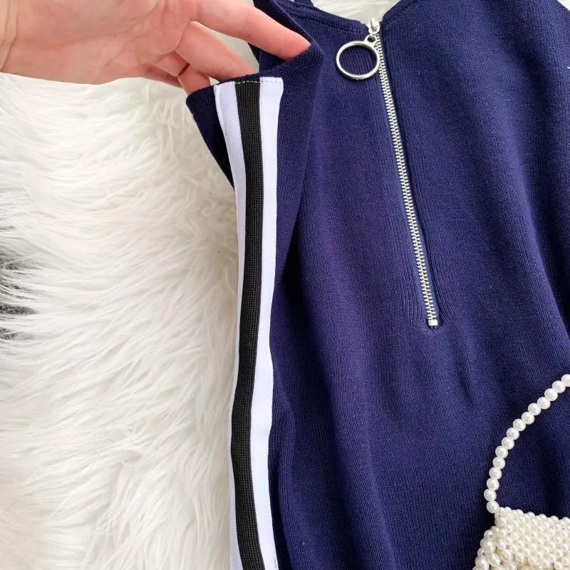 Модные тонкие 2019 летние трикотажные Короткие мини платья платье Для женщин