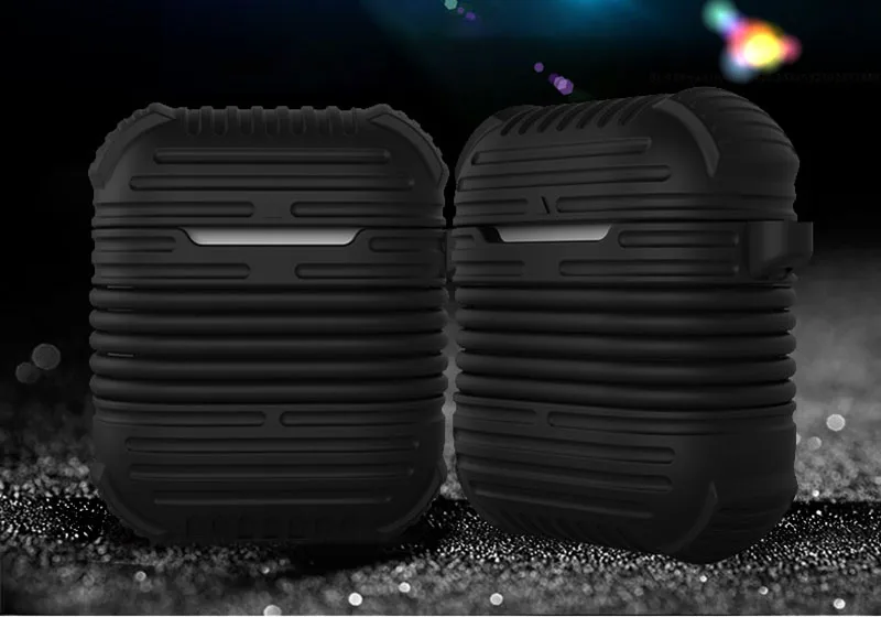 IKSNAIL силиконовый чехол для Apple Airpods, чехол для наушников, ремешок для наушников, беспроводные Bluetooth наушники, защитный чехол для наушников Air Pods