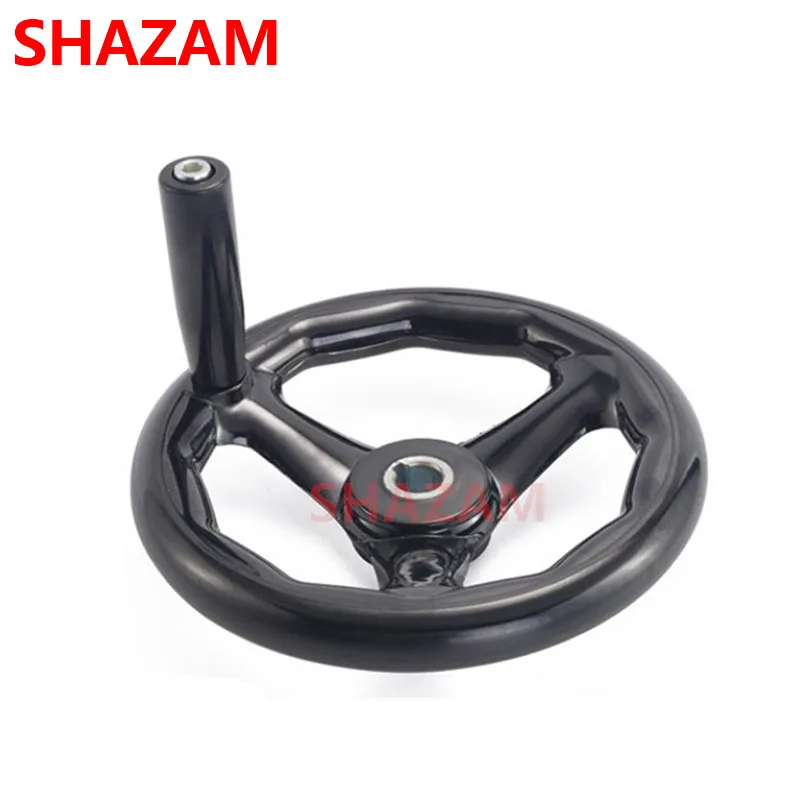 Шлифовальный станок ручной фрезерный с тремя ручками из бакелитовой стали