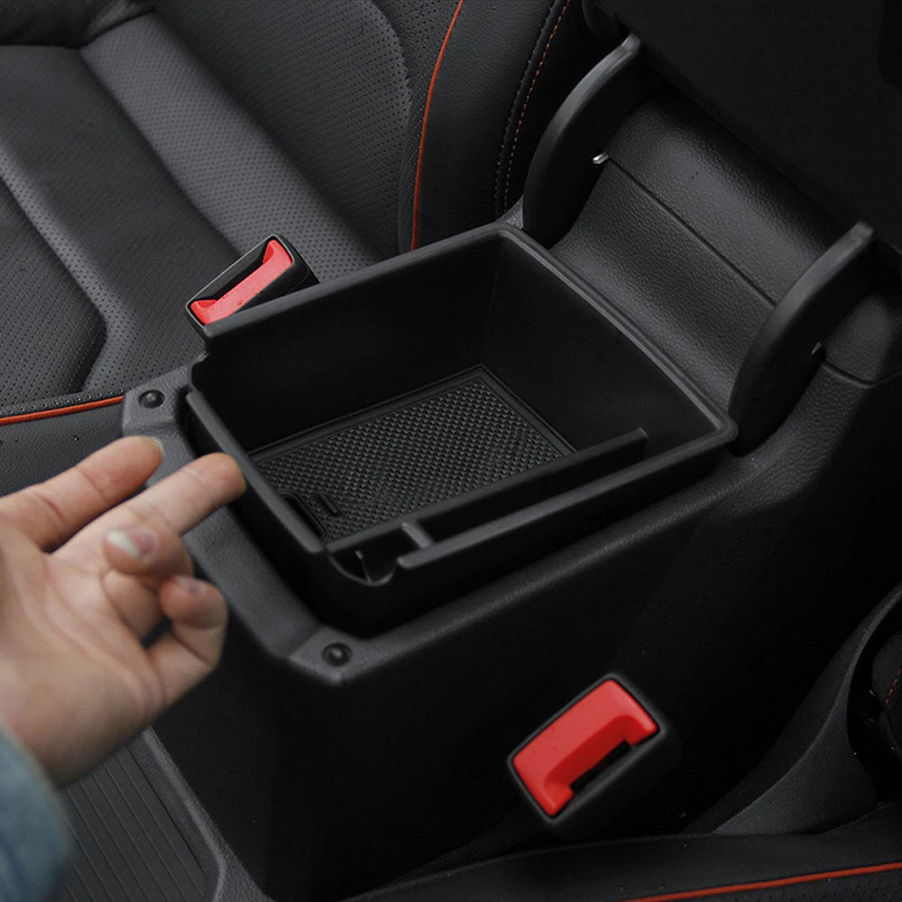 Car Armrest Center Storage Box Container Glove Organizer Holder Case For Volkswagen VW Tiguan mk2 2016 2017 2018 Accessories | Автомобили