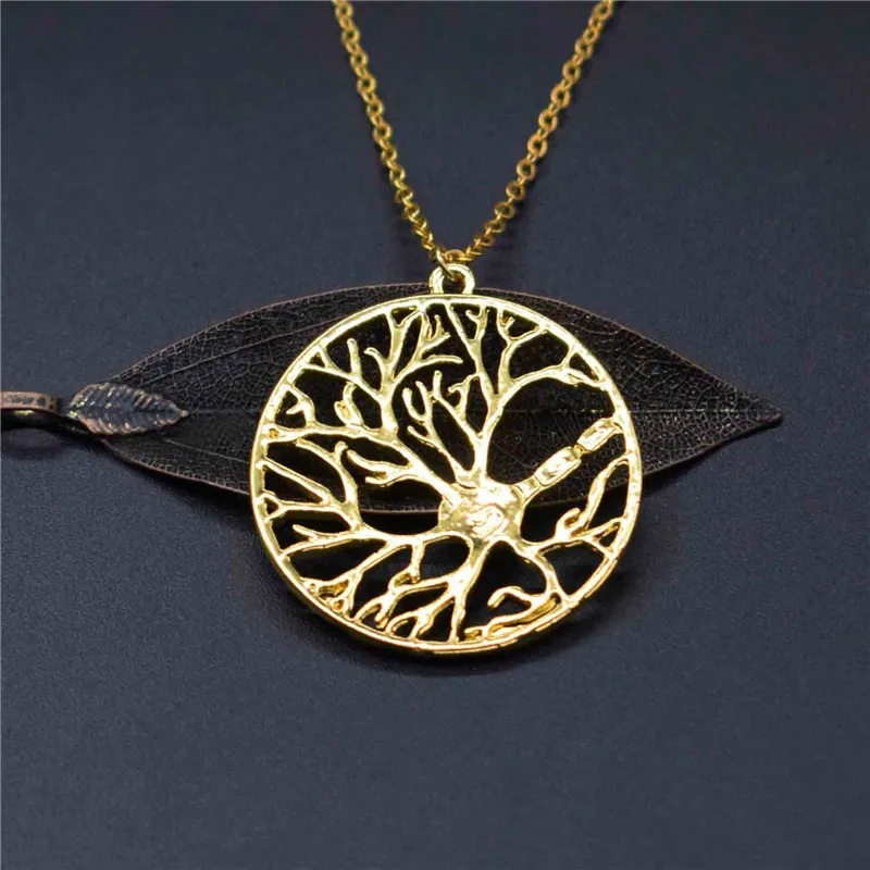 4 цвета Новые клетки головного мозга по кругу Цепочки и ожерелья Древо жизни