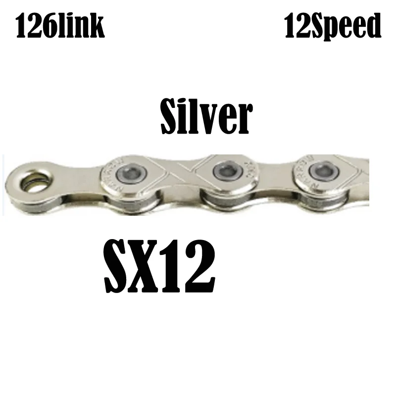 8 s 9sEL 10SL 11SL X10SL X10EL 12SL 8/9/10/11/12 Скорость шоссейный велосипед mtb горный велосипед велосипедные цепи 116 звеньев цепи золото, 10, 11, 12, Скорость - Цвет: SX12