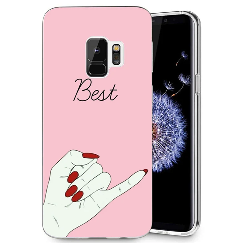 For Samsung Galaxy S3 S9 S9Plus S8 Plus S7 edge Note 8 TPU design beauty hand pineapple Flower Flora Pig Painted Case R007 |