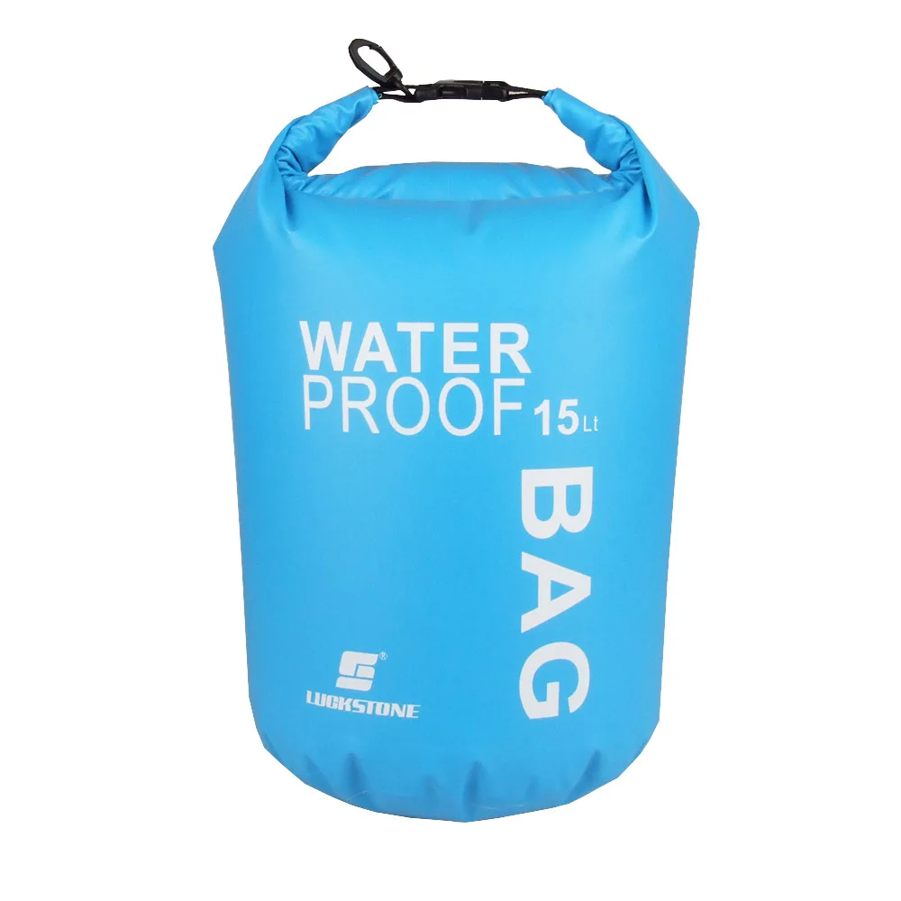 15L Ultralight Swimming Bags Waterproof Dry Bag for Outdoor Camping Travel Rafting Kayaking Storage Drifting | Спорт и развлечения