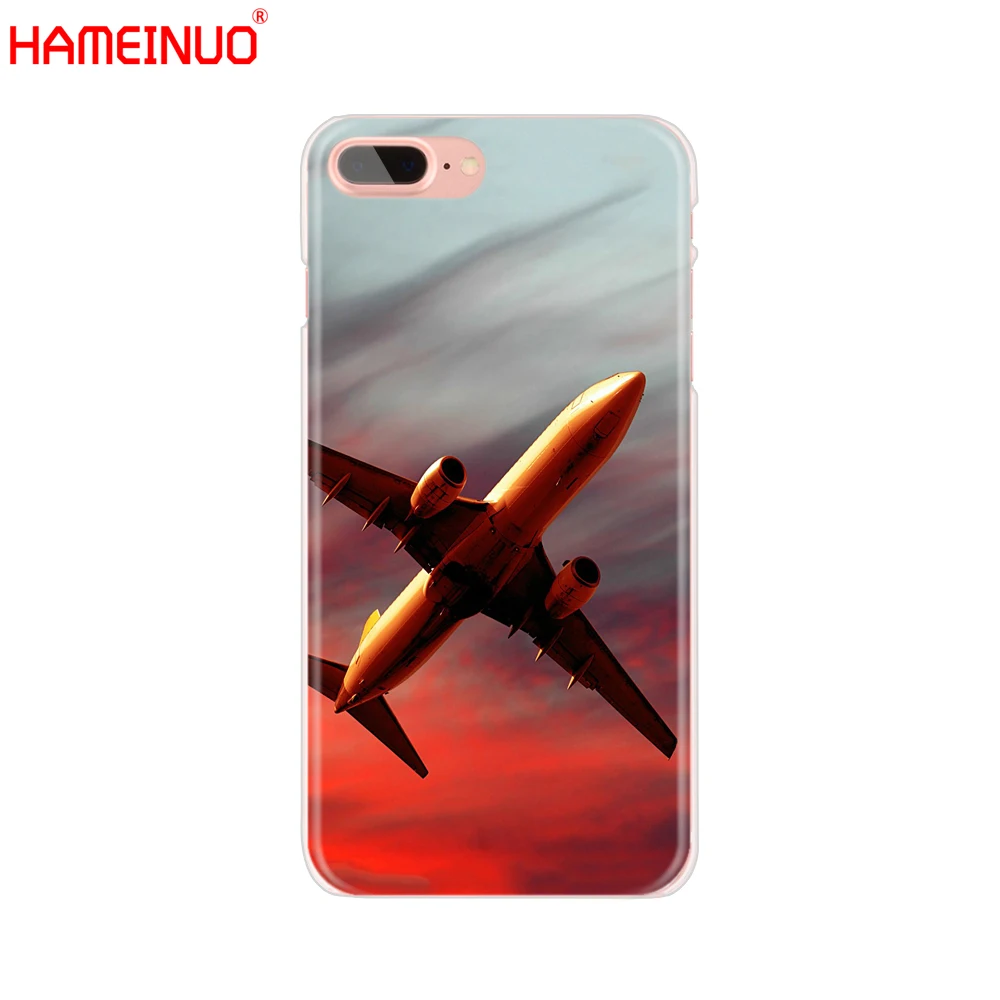 Чехол для мобильного телефона HAMEINUO Airplane fly travel cloud Sky iphone X 8 7 6 4 4S 5 5S SE 5c 6s plus|Бамперы|