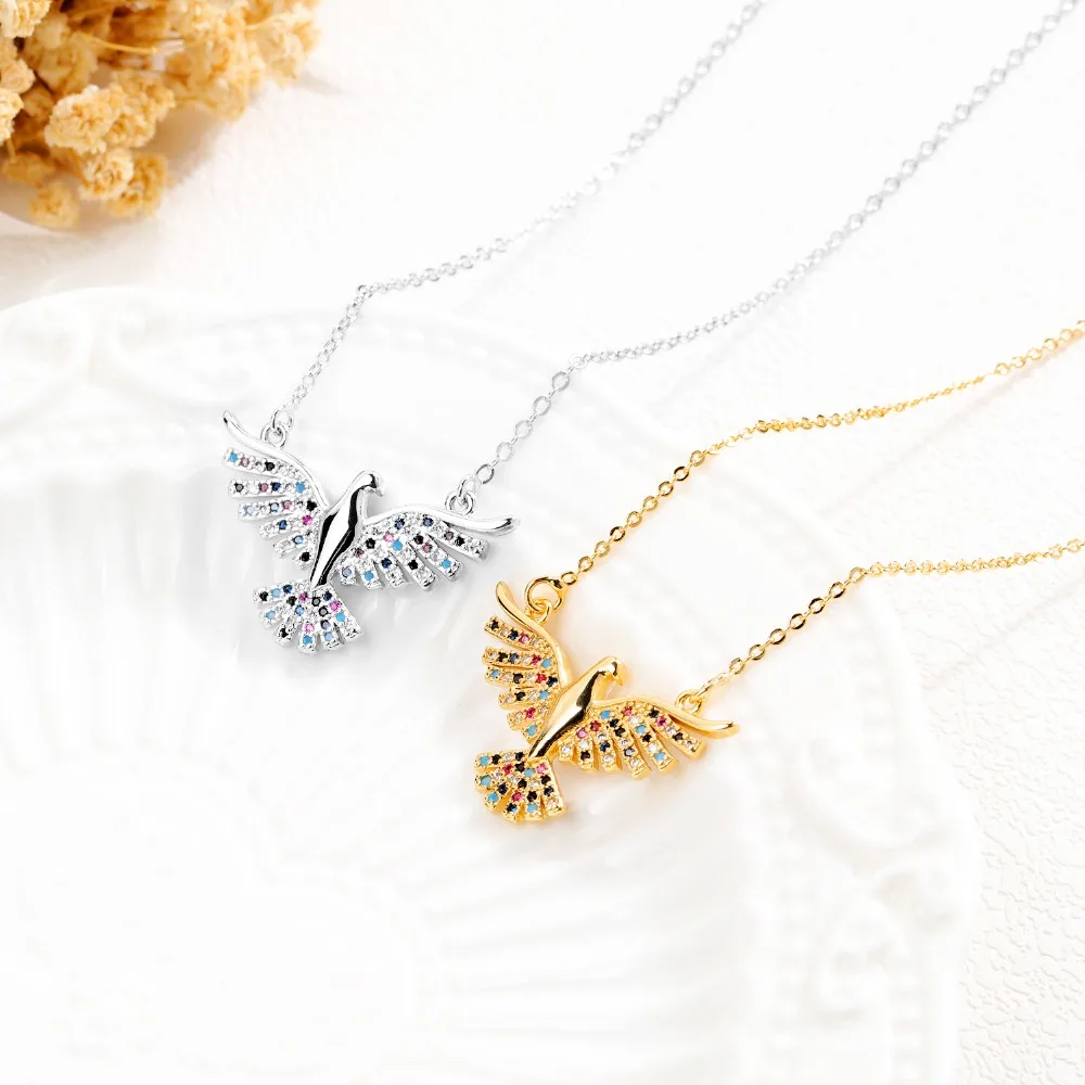 Новинка 2019 ожерелье с подвеской в виде птицы мира Мужская и Женская теннисная