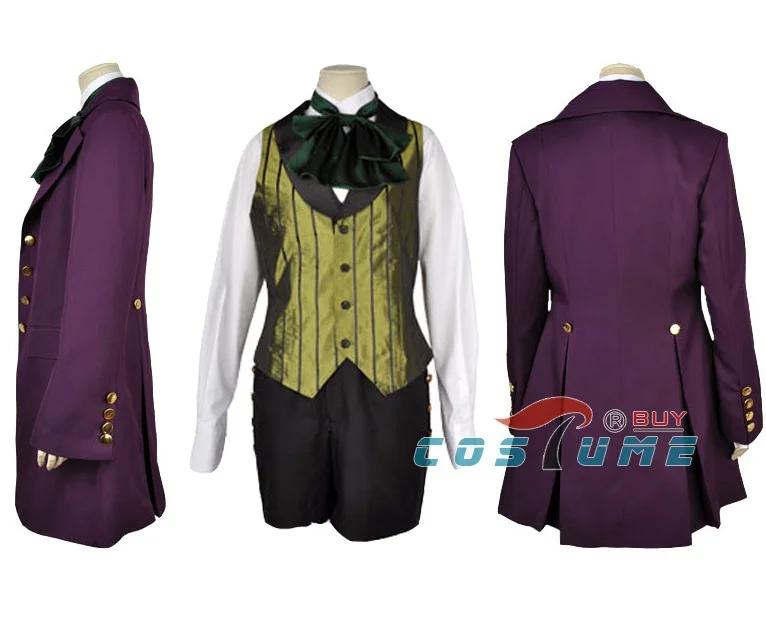 Черный Батлер II 2 Алоис транци Косплей Костюм Аниме Хэллоуин Карнавальный