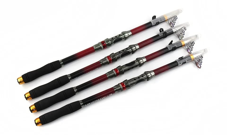 BlueSardine Новое Телескопическое удилище спиннинг морская Удочка жесткий углерода рыболовные снасти 2,1 М 2,4 М 2,7 м 3 м 3,6 м
