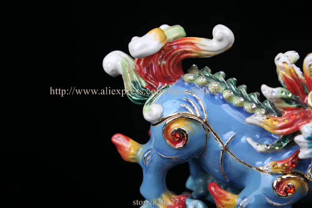 Шкатулка для Дракона фэн-шуй уникальная азиатская декоративная шкатулка