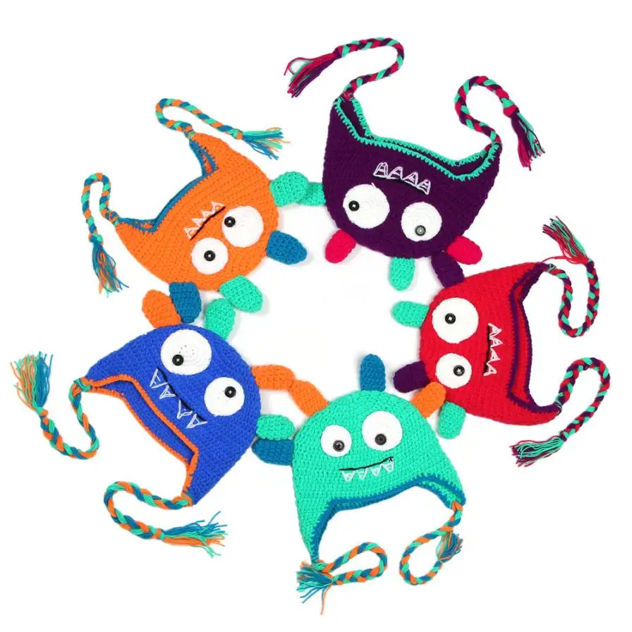 Newborn baby hats Baby Girls Tie Indian Hat Newborns Elastic Bronzing Dot Printing Hedging Cap 0716 | Детская одежда и обувь