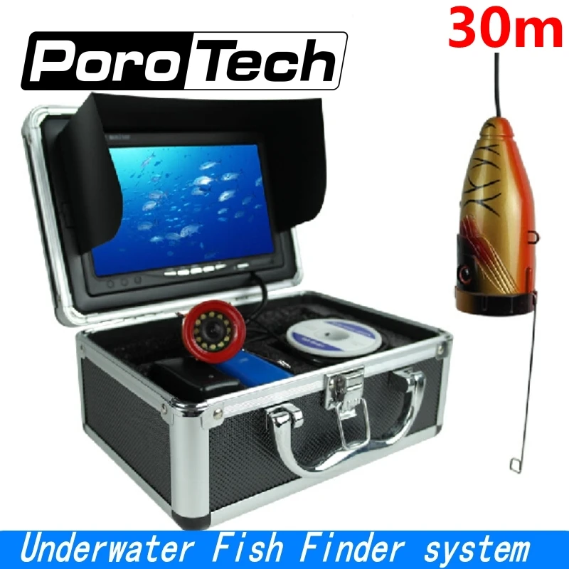 

SY710 30m Professional Underwater Fish Finder system 7"LCD Monitor 1000TVL Video Underwater Camera Ice Lake Fishing camera