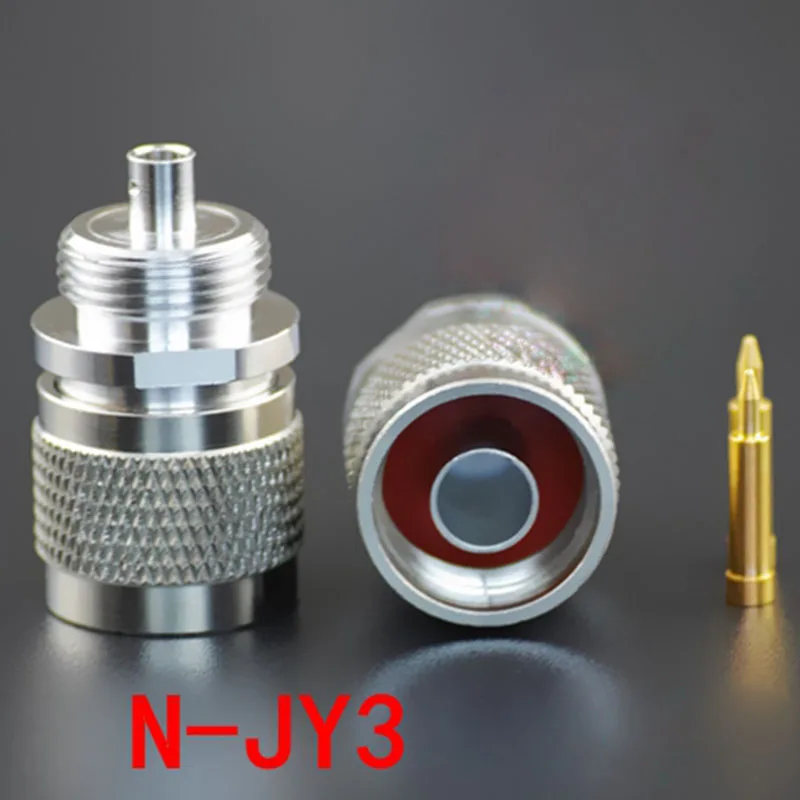 

10pcs/lot RF Coaxial RF Connector N-JY3 N Male Connector Through Wall Connector 141 Cable
