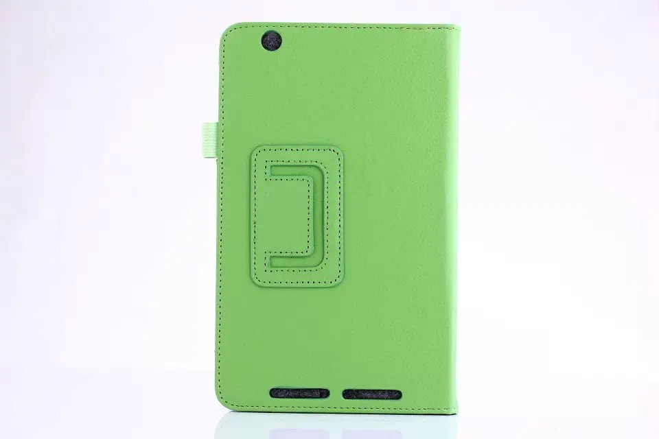 Тонкий чехол подставка из искусственной кожи личи с 2 мя папками футляр защитный