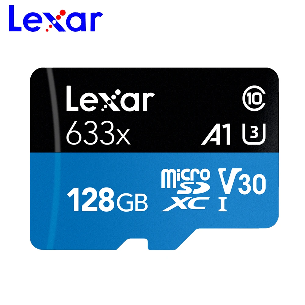 Оригинальная SD карта Lexar 128 ГБ 256 512 класс 10|Карты памяти| |