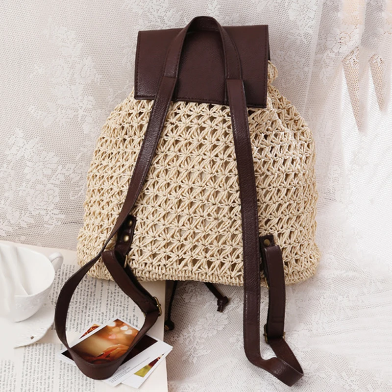 Женские пляжные сумки SUDS повседневные соломенные дизайнерские вместительные