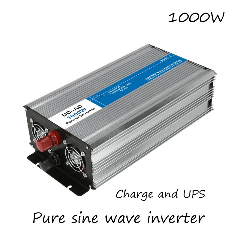 

DC-AC 1000W Pure Sine Wave Inverter 12V To 220V Converters With Charge UPS Electric Power Supply LED Digital Display USB China