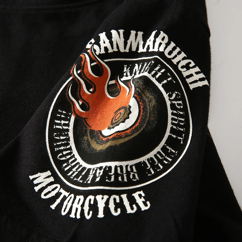 Vantanic/брендовые топы футболки мужские в стиле хип-хоп с принтом Повседневная